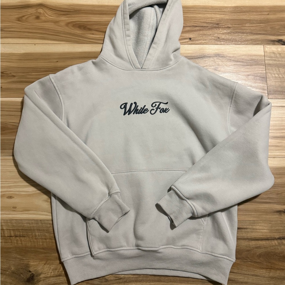 White Fox Boutique Cream Hoodie